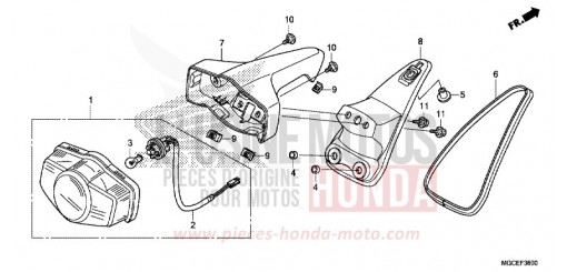 FEU ARRIERE CB1100SAE de 2014
